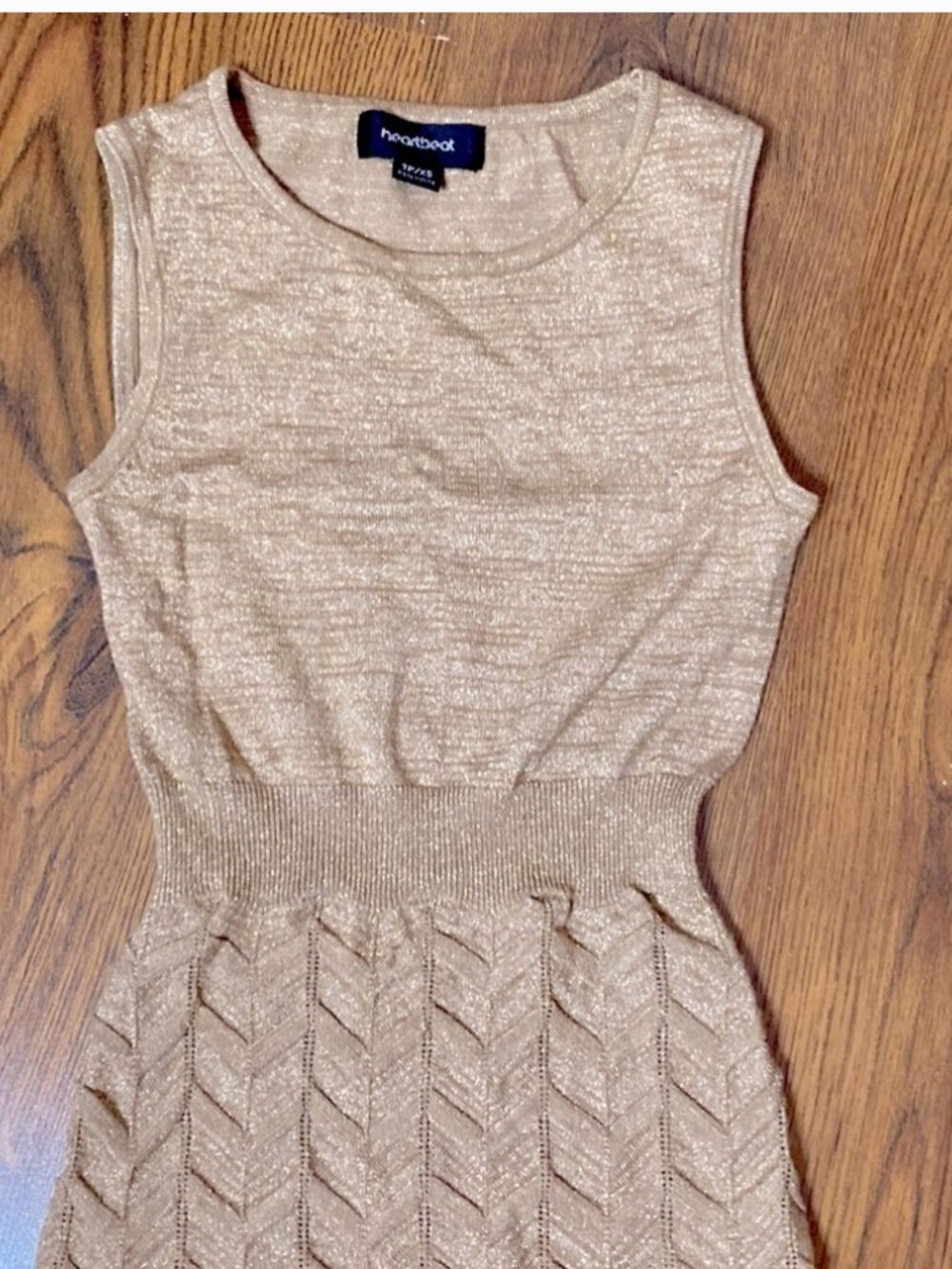 GLITTER GOLD DRESS - Picture 6 of 7
